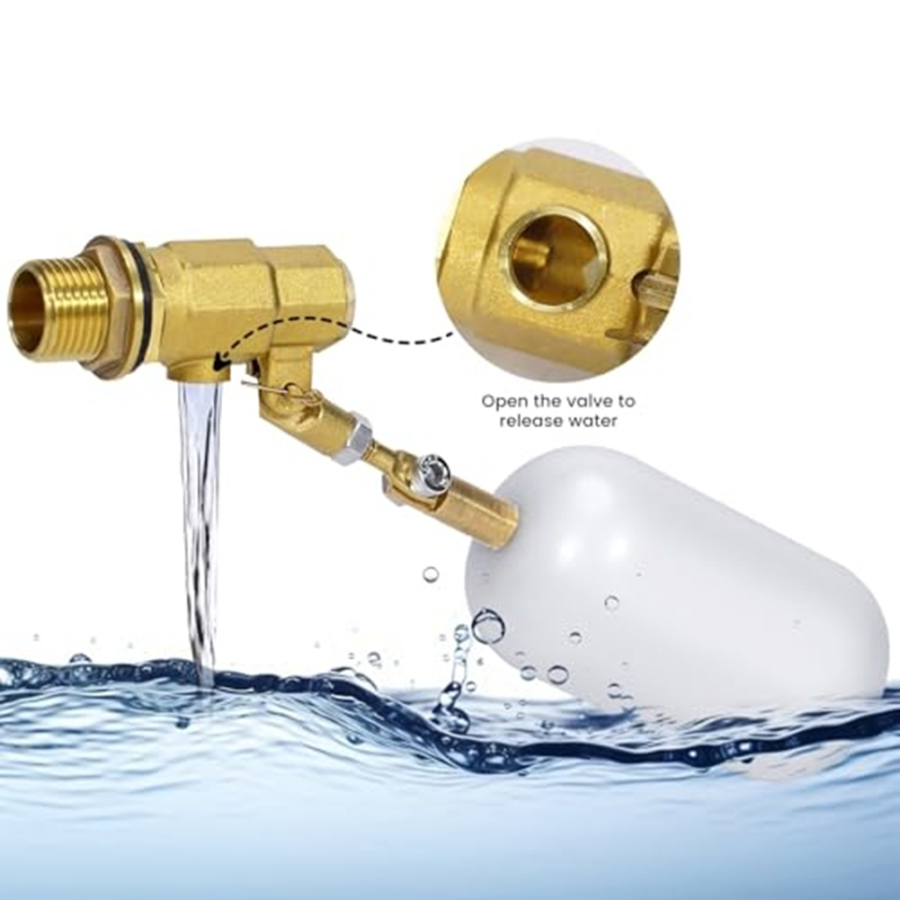 Livestock Water Trough Float Valve - 1/2'' Water Float Valve For Pond