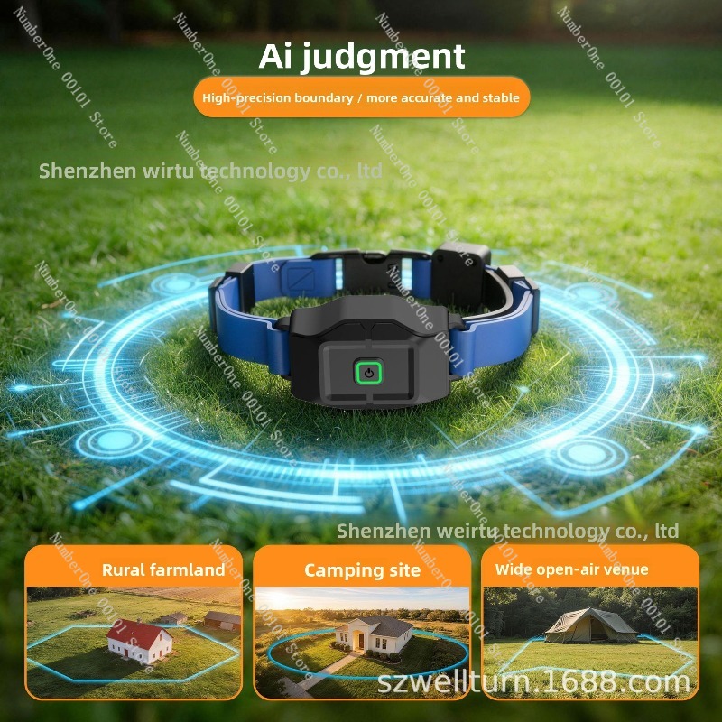 Gps Tracker Cattle Collar - Cross-border APP Multifunctional Pet Electronic Fence