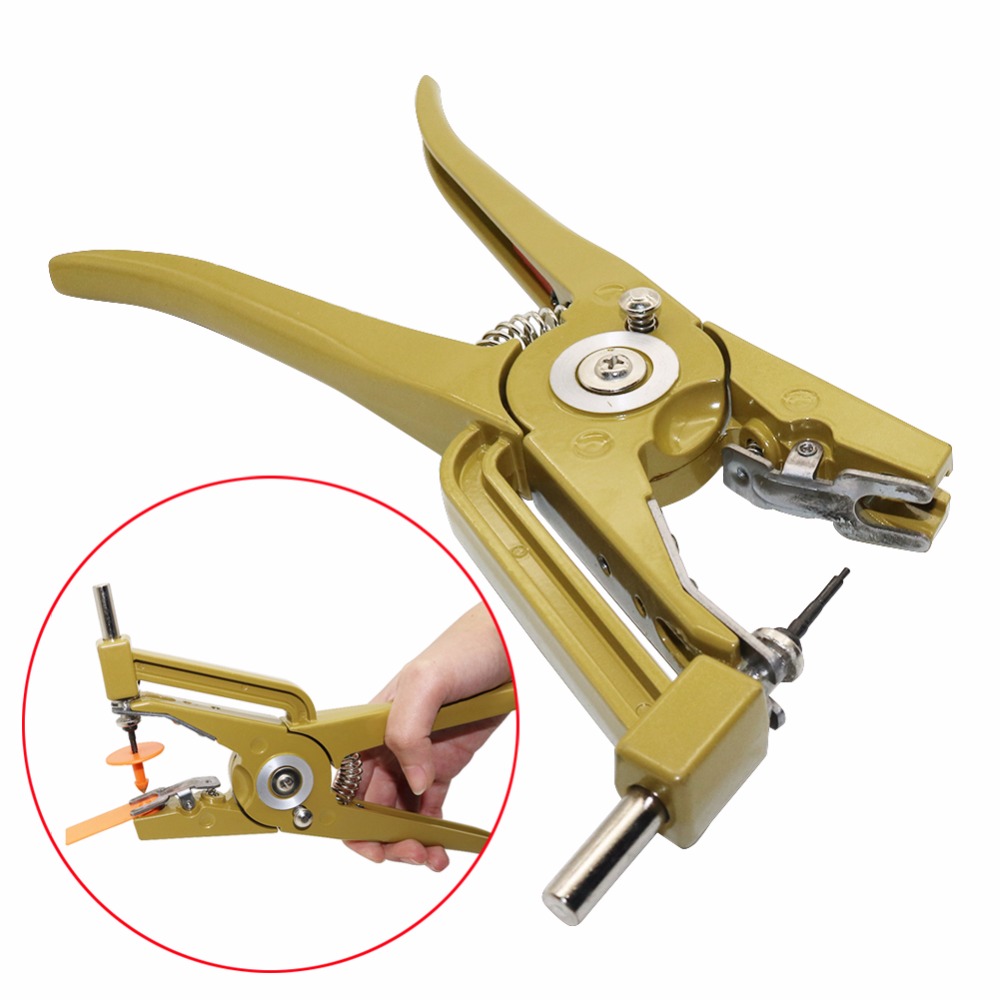 Pig Cattle Sheep Ear Tag Plier - Cattle Ear Tag Applicator 评论和价格