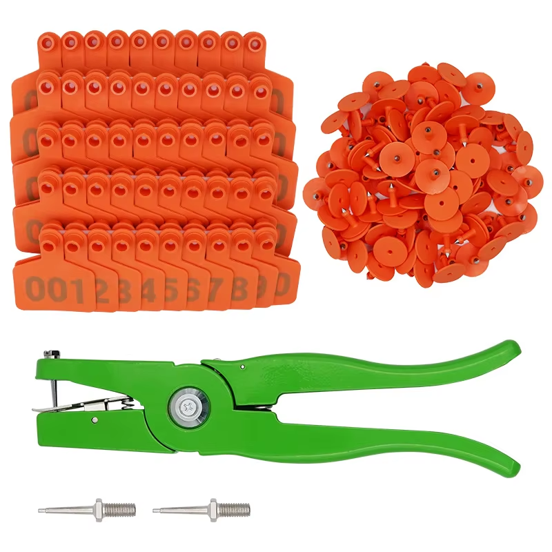 100Pcs Livestock Cattle Goat E - Cattle Ear Tag Applicator 评论和价格