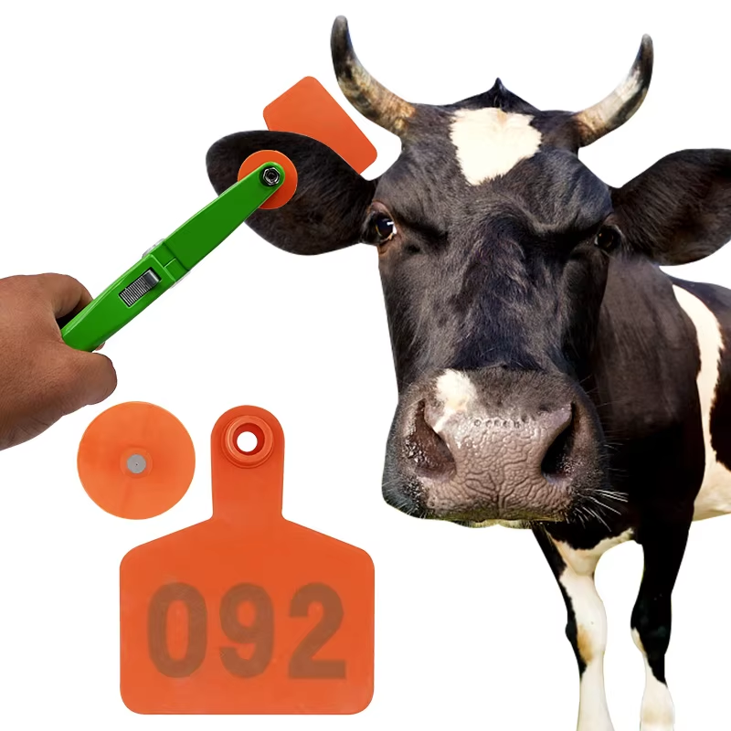 100Pcs Livestock Cattle Goat E - Cattle Ear Tag Applicator 评论和价格