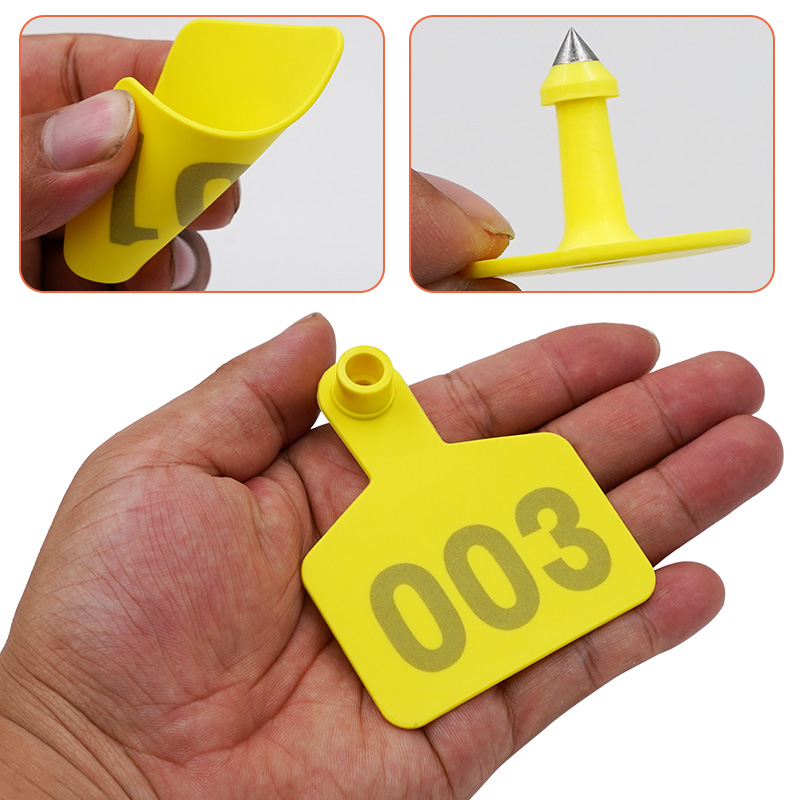 100Pcs Livestock Cattle Goat E - Cattle Ear Tag Applicator 评论和价格