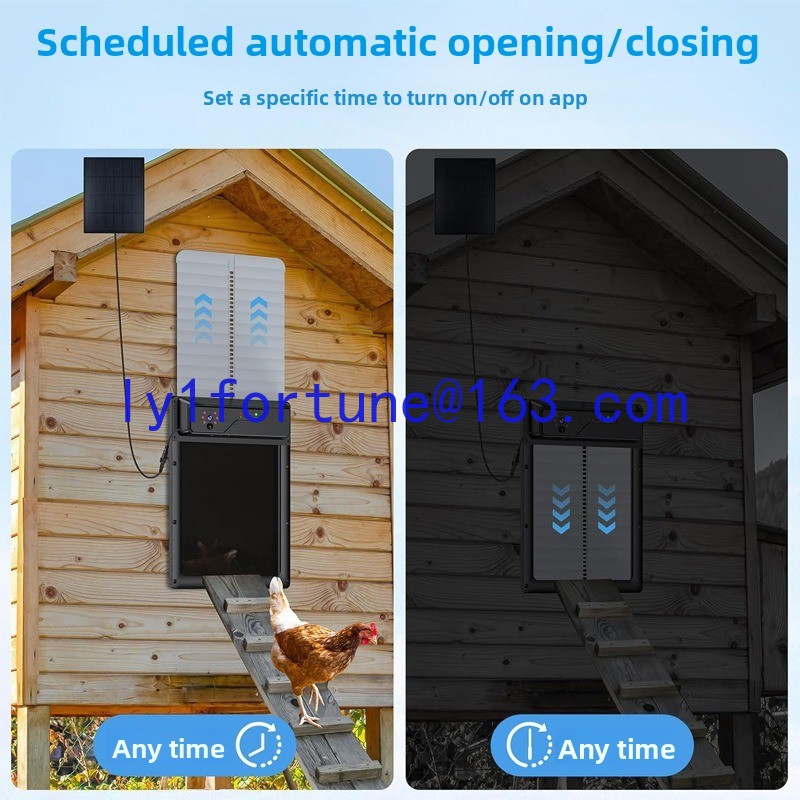 Automatic Chicken Coop Door Op - Automatic Chicken Door Opener Solar 评论和价格