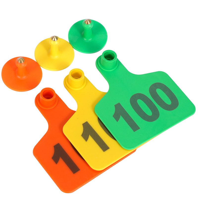 100 Pcs Animal Identification  - Cattle Ear Tag Applicator 评论和价格