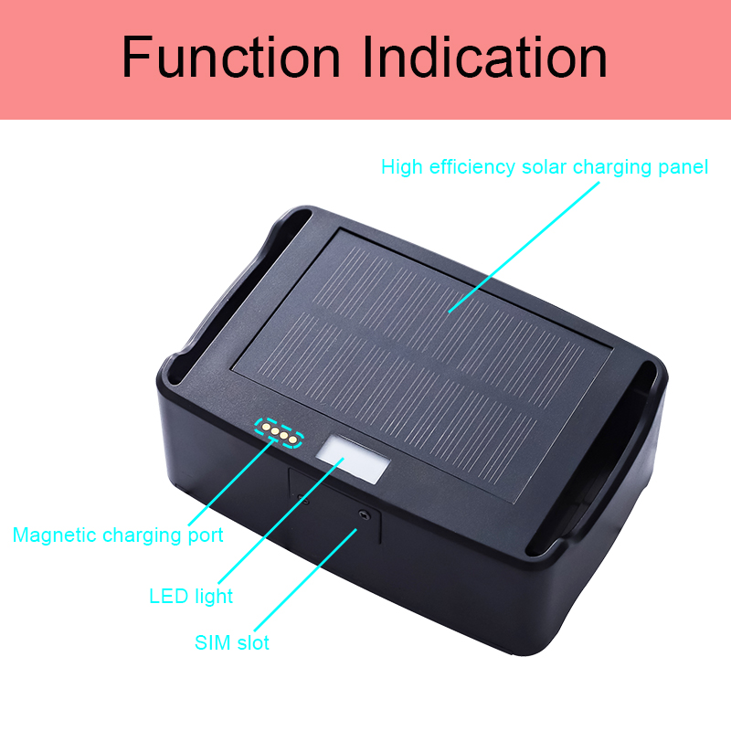 STLFSupport Electric Geofence  - Animal Gps Tracker 4G Solar 评论和价格