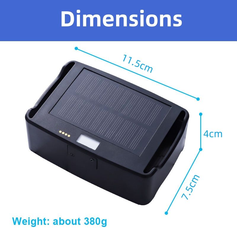 20000mAh Waterproof 4G Solar P - Animal Gps Tracker 4G Solar 评论和价格