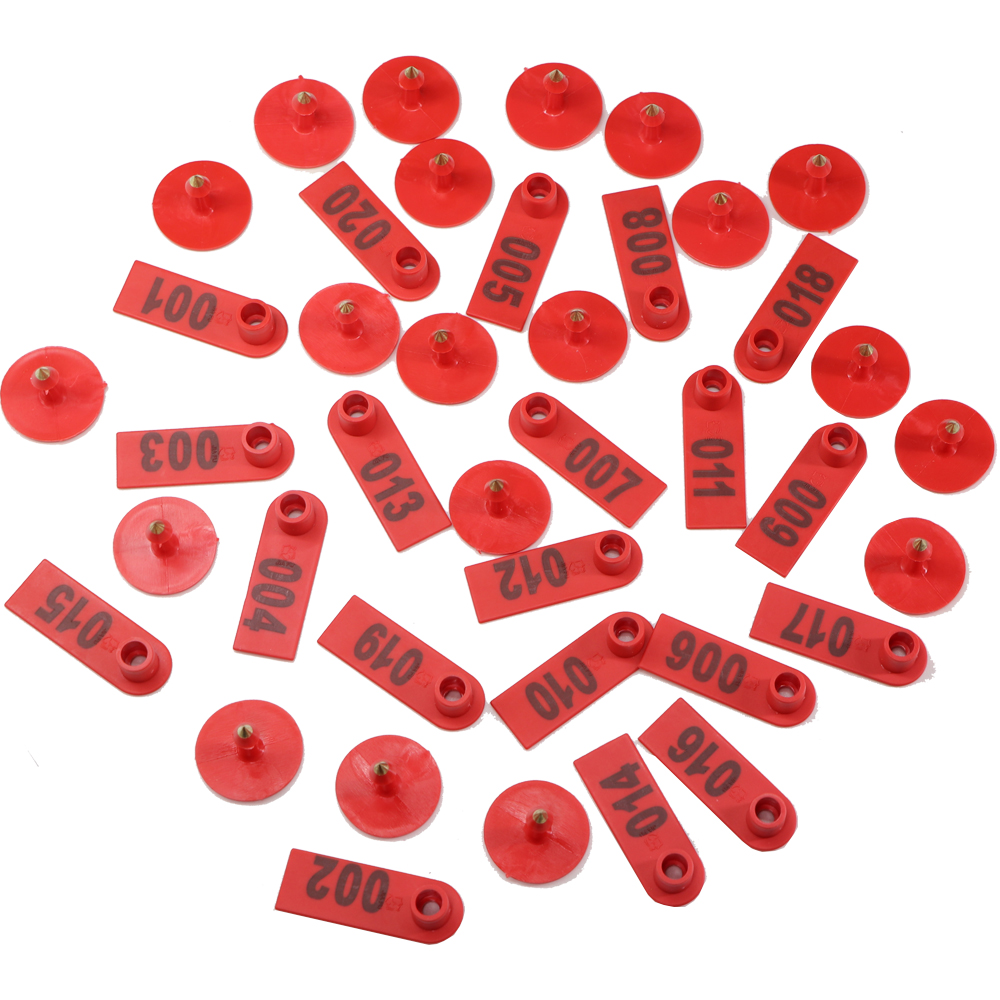 20PCS 6 Colors Cattle Sheep Ea - Cattle Ear Tag Applicator 评论和价格
