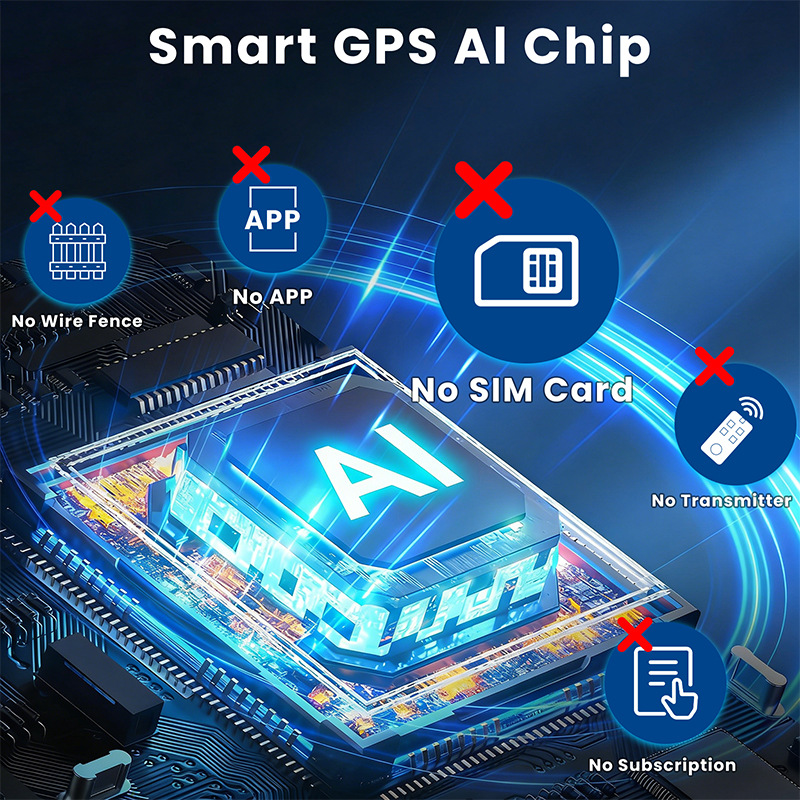 GPS Dog Wireless Fence ABS Mat - Gps Tracker Cattle Collar 评论和价格