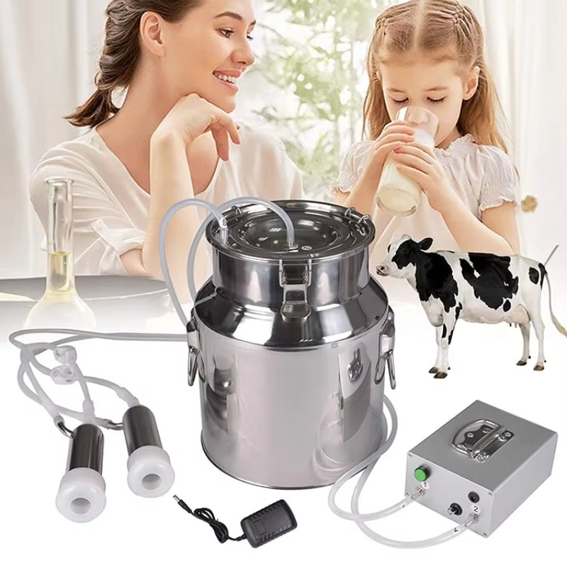 Automatic 14L Stainless Steel  - Goat Milking Machine Portable 评论和价格