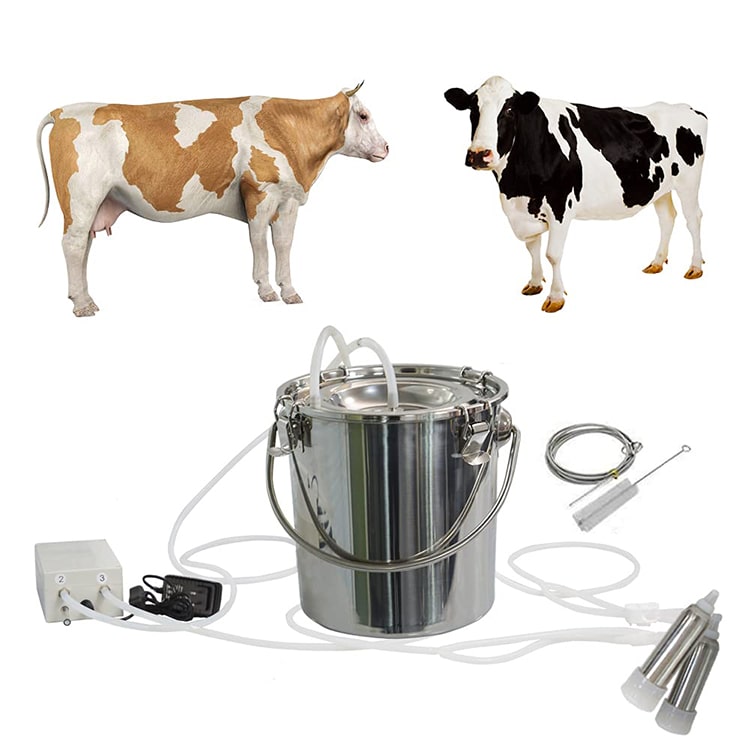 Automatic 14L Stainless Steel  - Goat Milking Machine Portable 评论和价格
