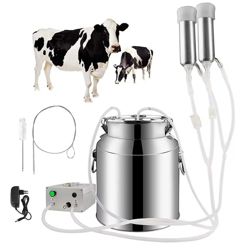 Automatic 14L Stainless Steel  - Goat Milking Machine Portable 评论和价格