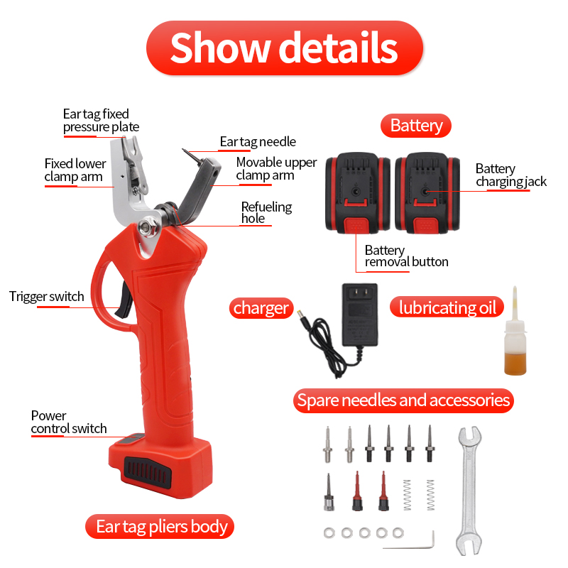Electric Ear Tag Install Tool  - Cattle Ear Tag Applicator 评论和价格
