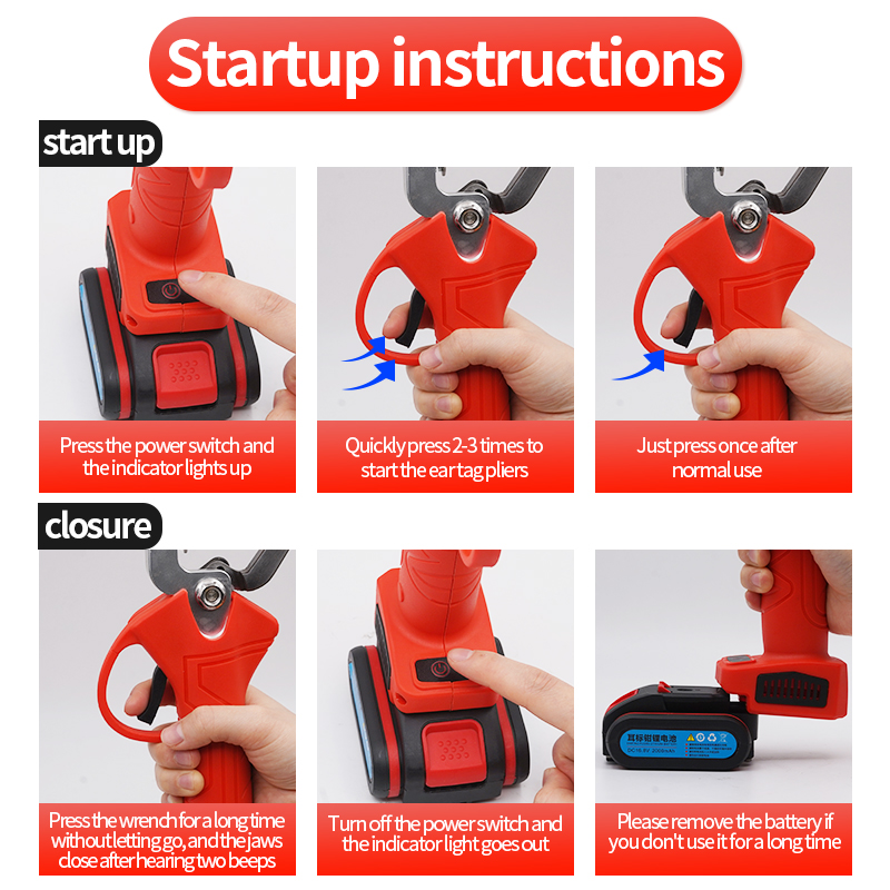 Electric Ear Tag Install Tool  - Cattle Ear Tag Applicator 评论和价格