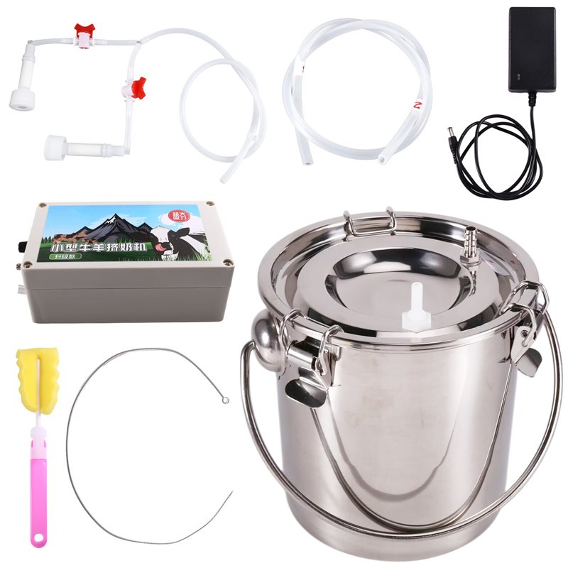 Vacuum Pump Milker Pulsating 3 - Goat Milking Machine Portable 评论和价格