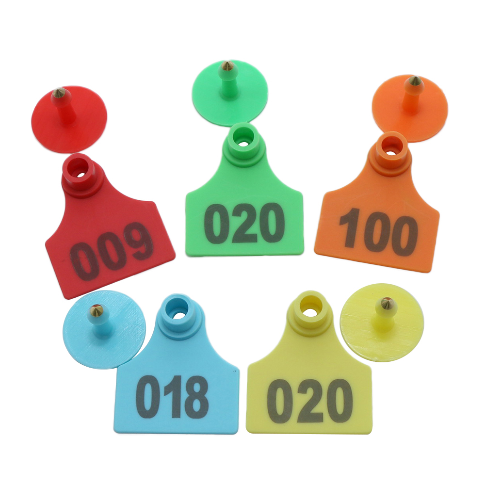 100Pcs Copper Head Laser Typin - Cattle Ear Tag Applicator 评论和价格