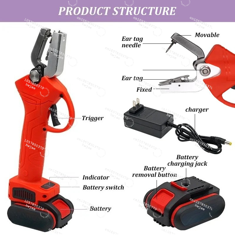 Automatic Rebound Animal Ear T - Cattle Ear Tag Applicator 评论和价格