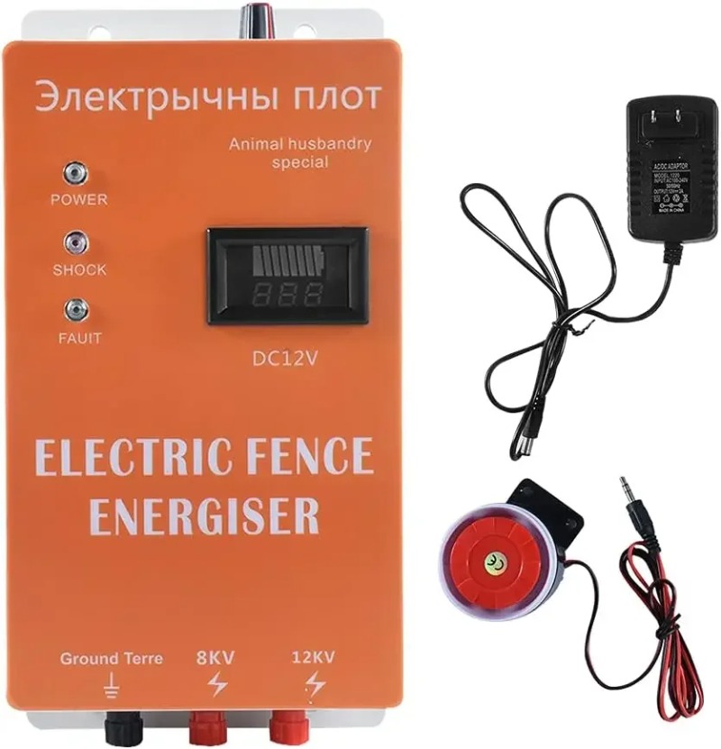 8J Solar Electric Fence Energi - Livestock Fence Energizer 12V 评论和价格
