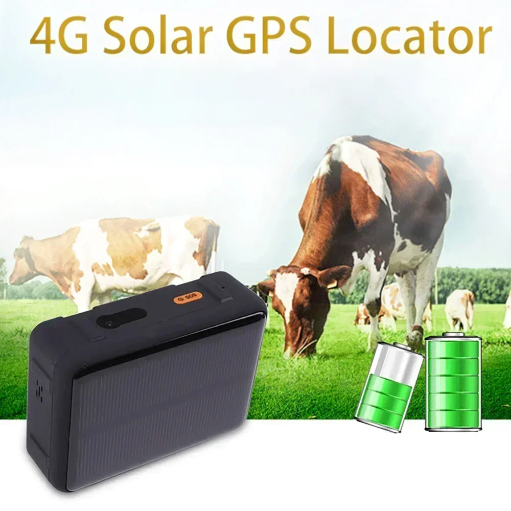 Solar Powered 4G Smart Cattle  - Animal Gps Tracker 4G Solar 评论和价格