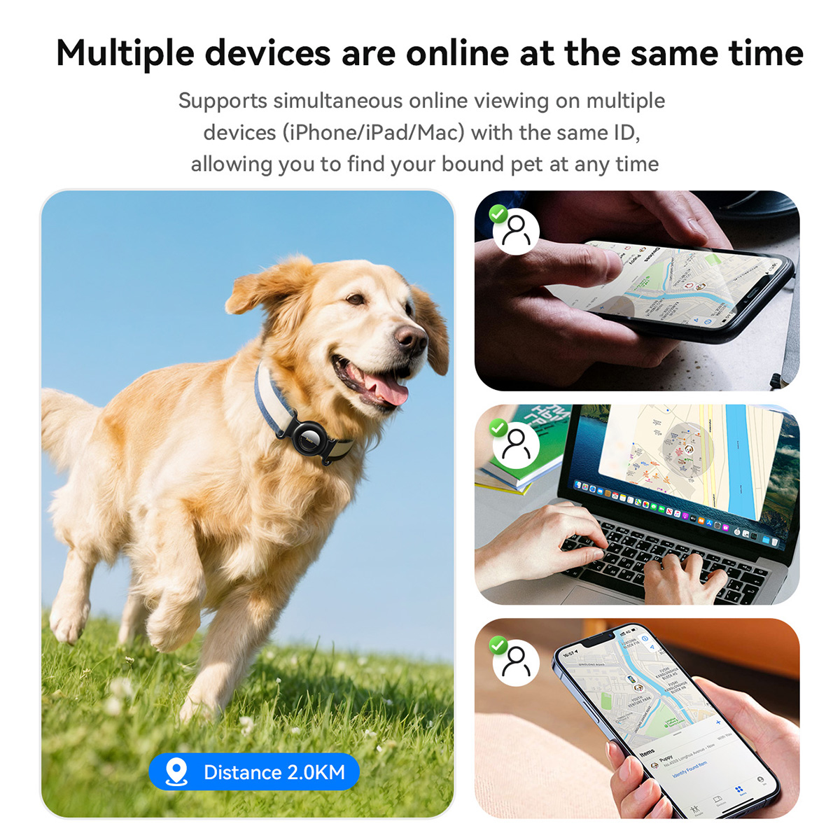 HOCO Smart Tag GPS Tracker For - Gps Tracker Cattle Collar 评论和价格