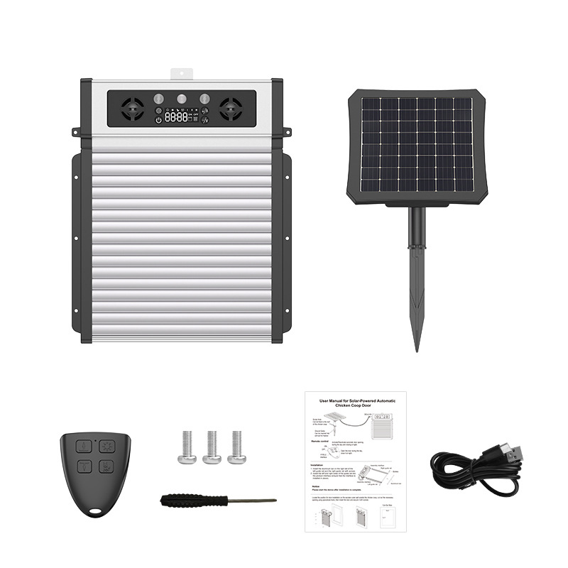 Solar Chicken Coop Door, Autom - Automatic Chicken Door Opener Solar 评论和价格