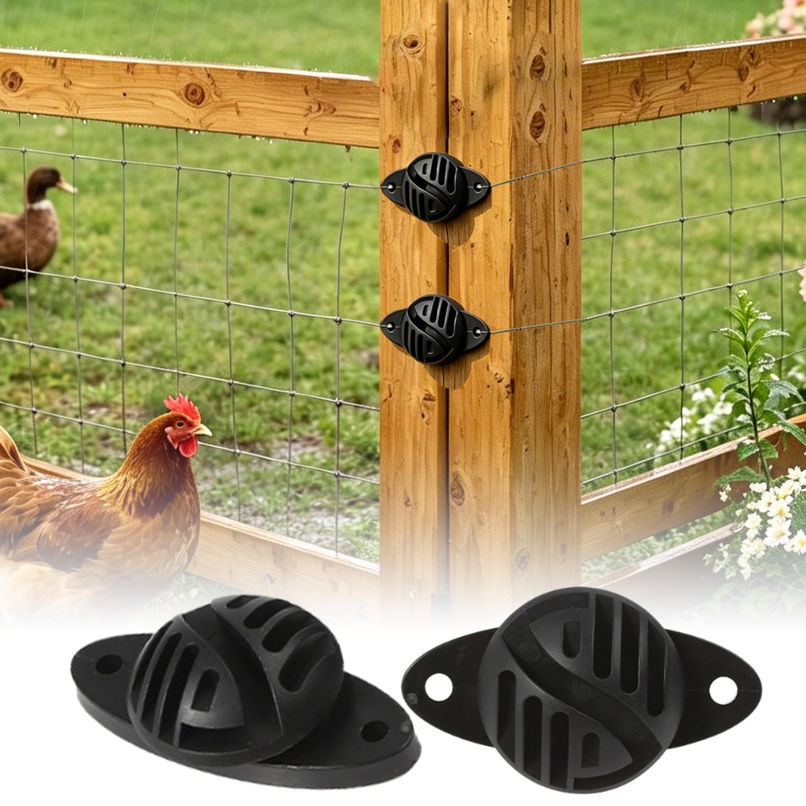 Electric Fence Insulators 100  - Electric Fence Insulator Post 评论和价格