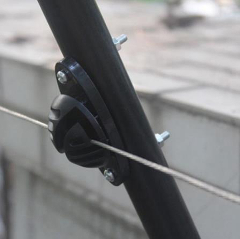 10pcs/lot Ring Hook Screw Elec - Electric Fence Insulator Post 评论和价格