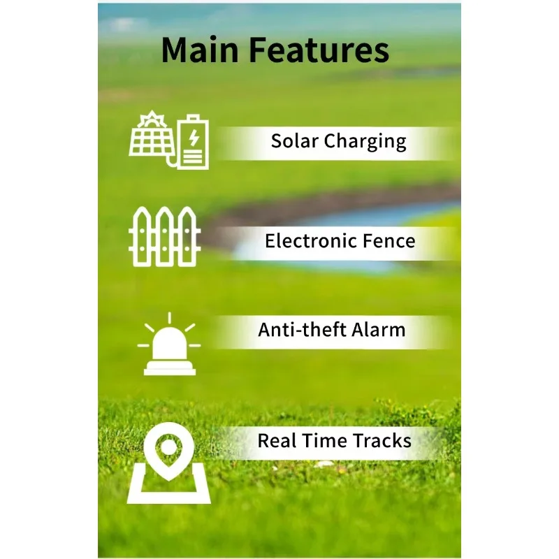 QZY Ranch Management System IP - Animal Gps Tracker 4G Solar 评论和价格