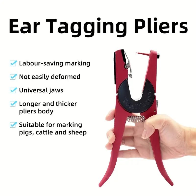 Ear Tag Pliers Livestock Anima - Cattle Ear Tag Applicator 评论和价格
