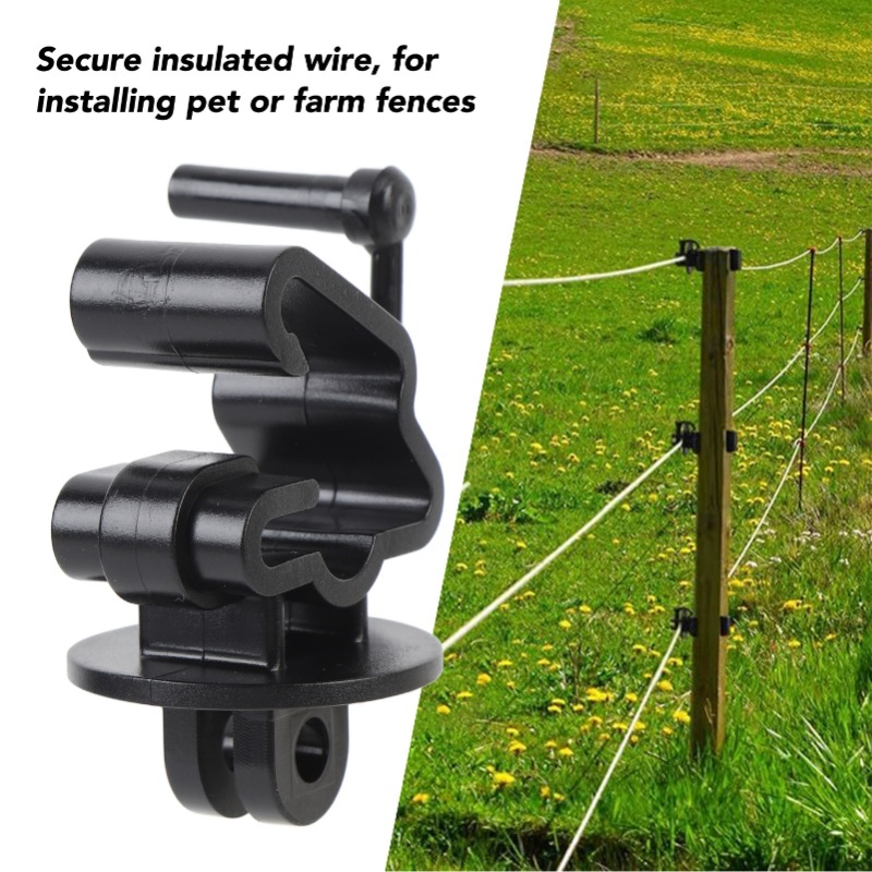 25PCS T Post Insulators Electr - Electric Fence Insulator Post 评论和价格
