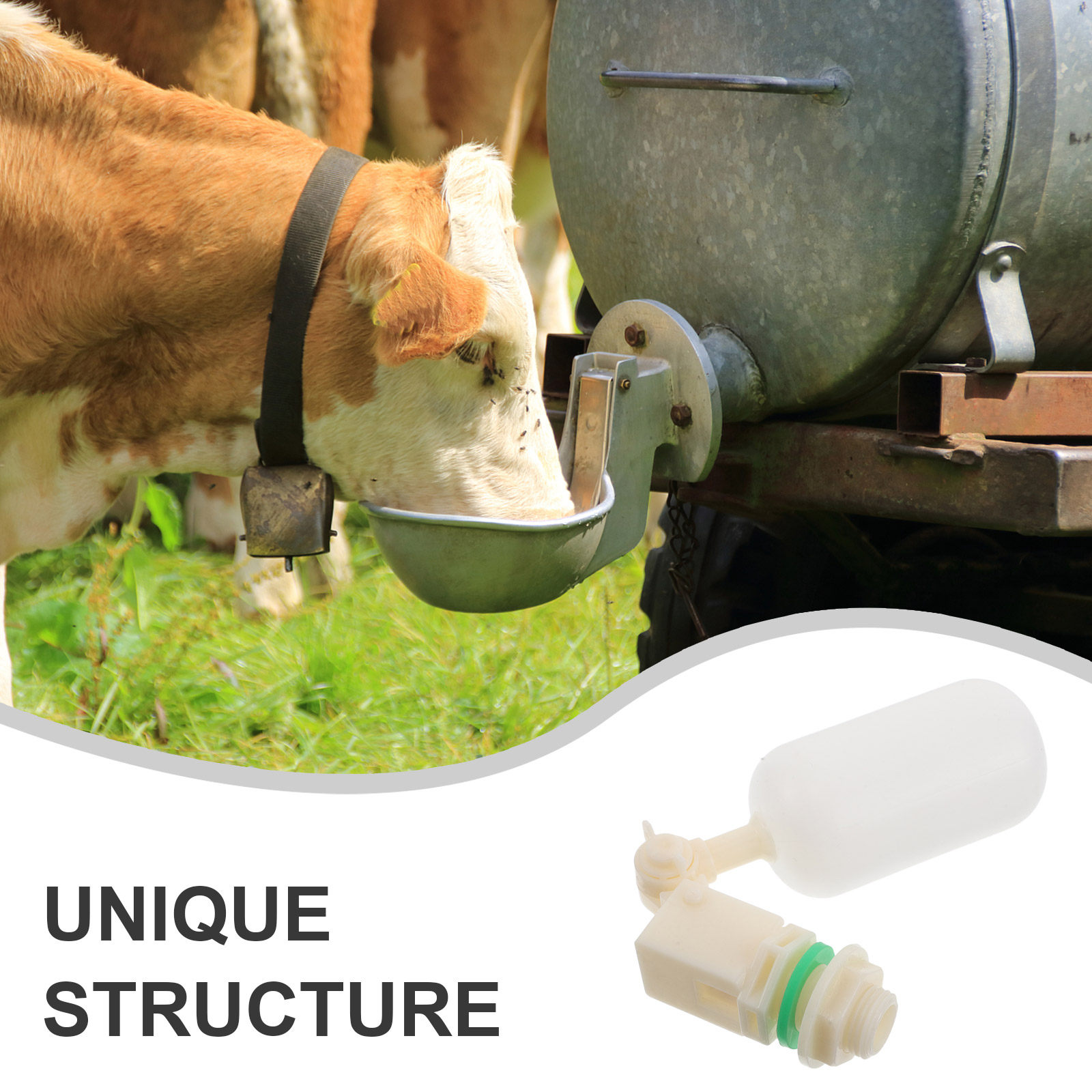 Automatic Float Valve Plastic  - Livestock Water Trough Float Valve 评论和价格