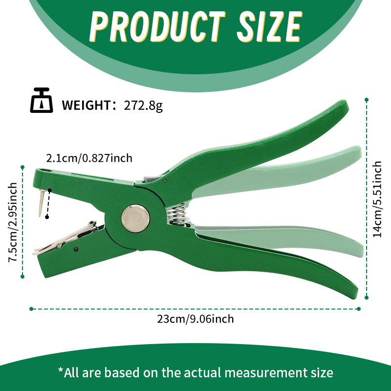 Ear Tag Pliers Livestock Anima - Cattle Ear Tag Applicator 评论和价格