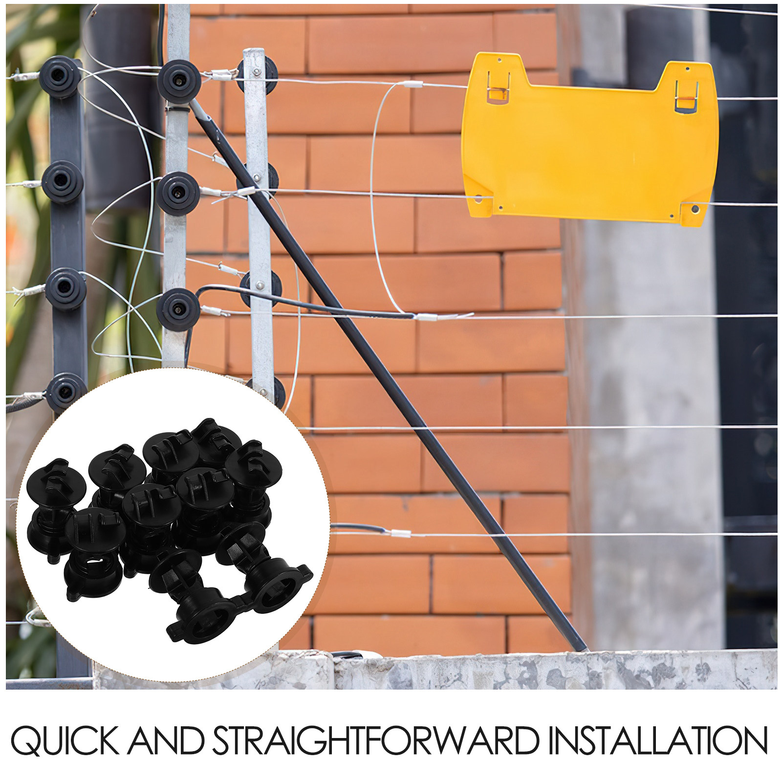 10pcs Electric Fence Wire Insu - Electric Fence Insulator Post 评论和价格