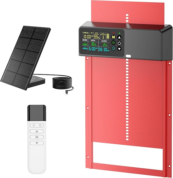 Automatic Chicken Door Opener  - Automatic Chicken Door Opener Solar 评论和价格