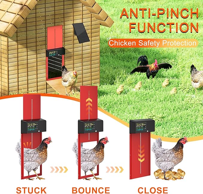 Automatic Chicken Door Opener  - Automatic Chicken Door Opener Solar 评论和价格
