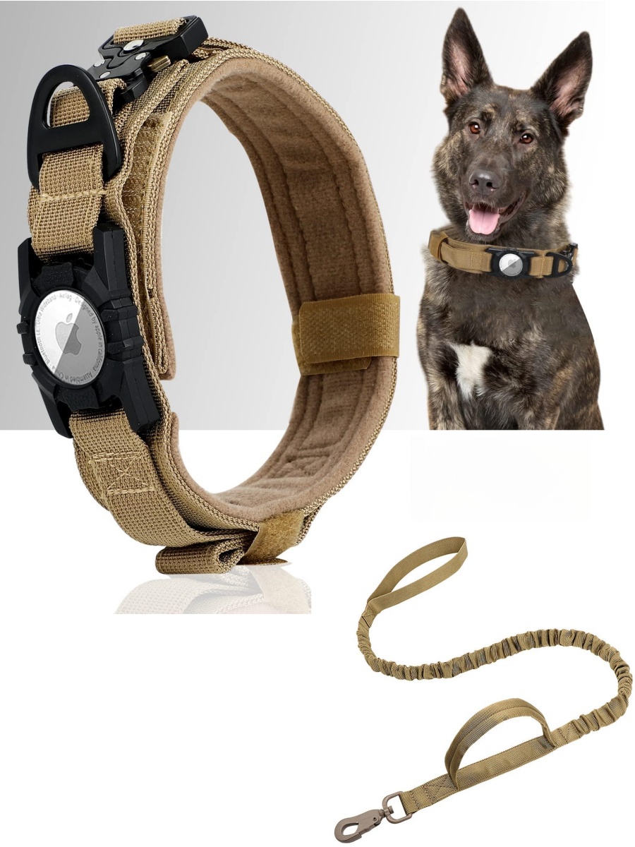 Tactical AirTag Dog Collar, wi - Gps Tracker Cattle Collar 评论和价格