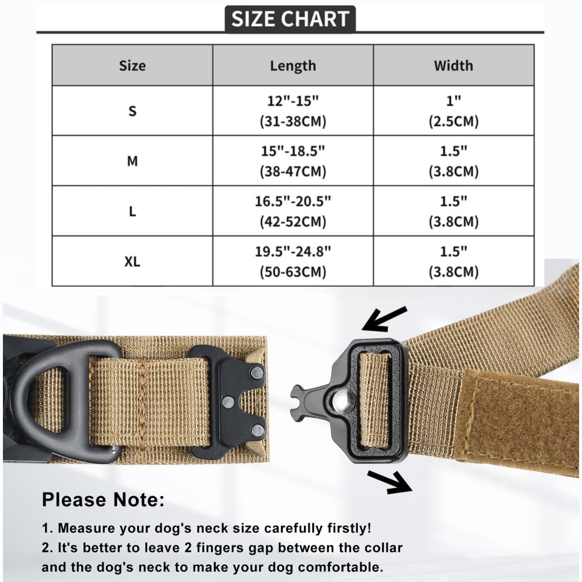 Tactical AirTag Dog Collar, wi - Gps Tracker Cattle Collar 评论和价格