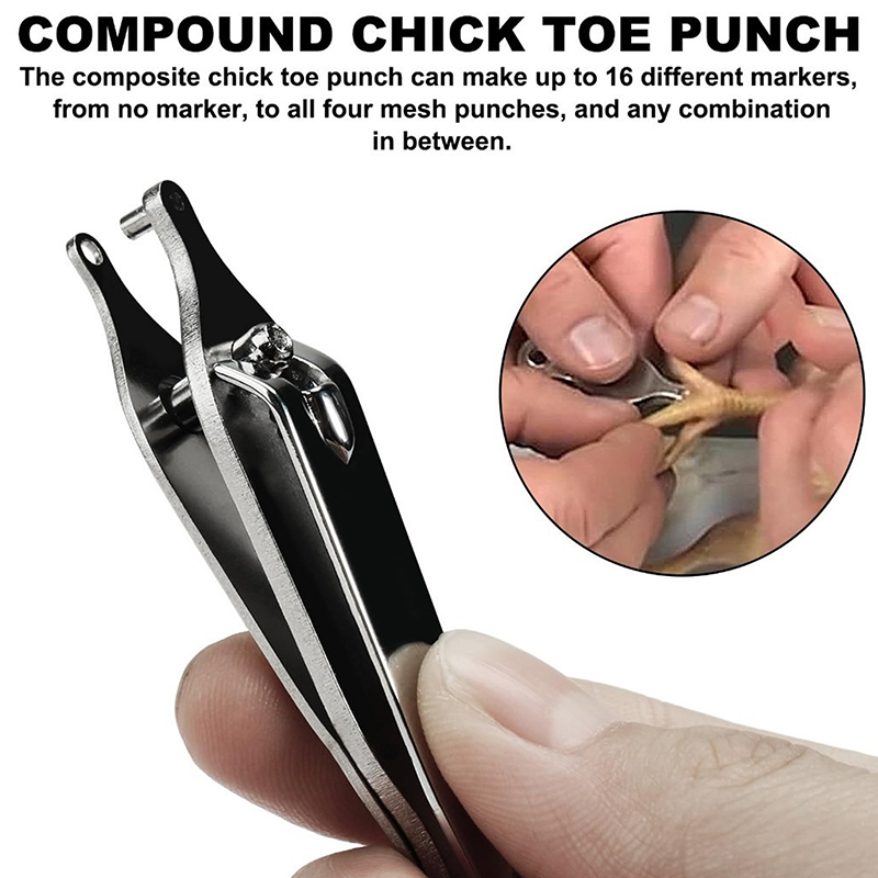 Chicken Toe Punch - Permanent  - Cattle Ear Tag Applicator 评论和价格