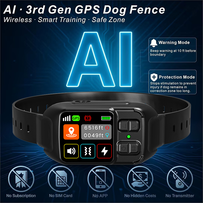 GPS Wireless Dog Fencing Syste - Gps Tracker Cattle Collar 评论和价格
