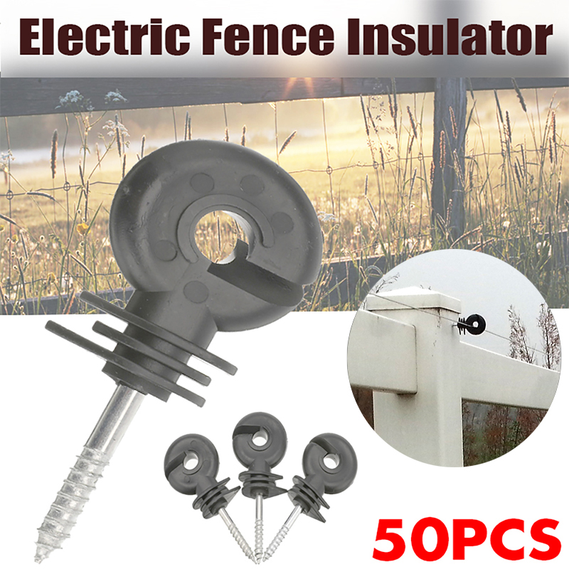 50Pcs Electric Fence Insulator - Electric Fence Insulator Post 评论和价格