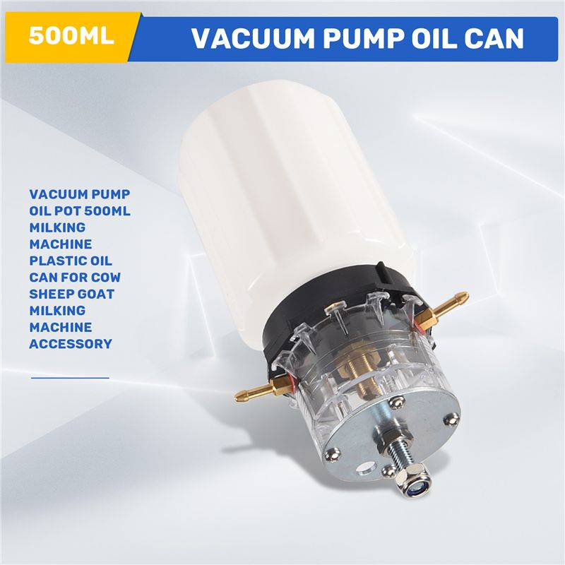 AT84-Vacuum Pump Oil Pot 500Ml - Goat Milking Machine Portable 评论和价格