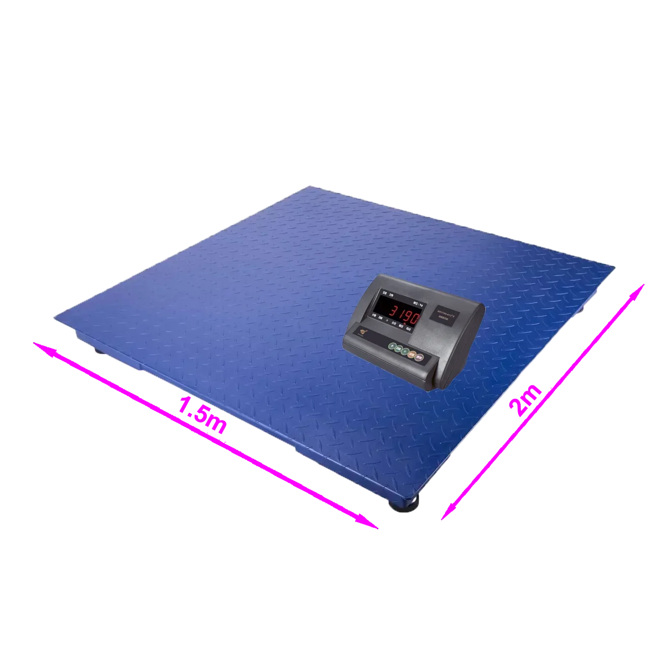 Weighing Scale 1.2*2m 1000kg 5 - Cattle Weighing Scale Digital 评论和价格
